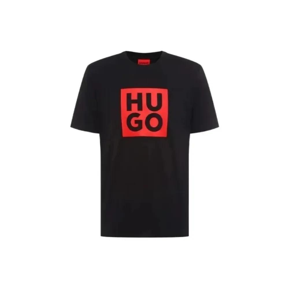 Fashion Summer Men Women T Shirt Designer Tee Hugo Print Short Sleeve Tshirt Oversized Top Luxury Brand Cotton T-Shirt Clothes