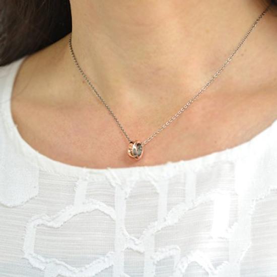 phiten Fefe Titanium Necklace Phiten SIMPLE CROSS Pink Gold Ladies 30 set and Kotobuki Jewelry Polishing [Fefe] fe-fe [Set] 2-piece (necklace Cloth)