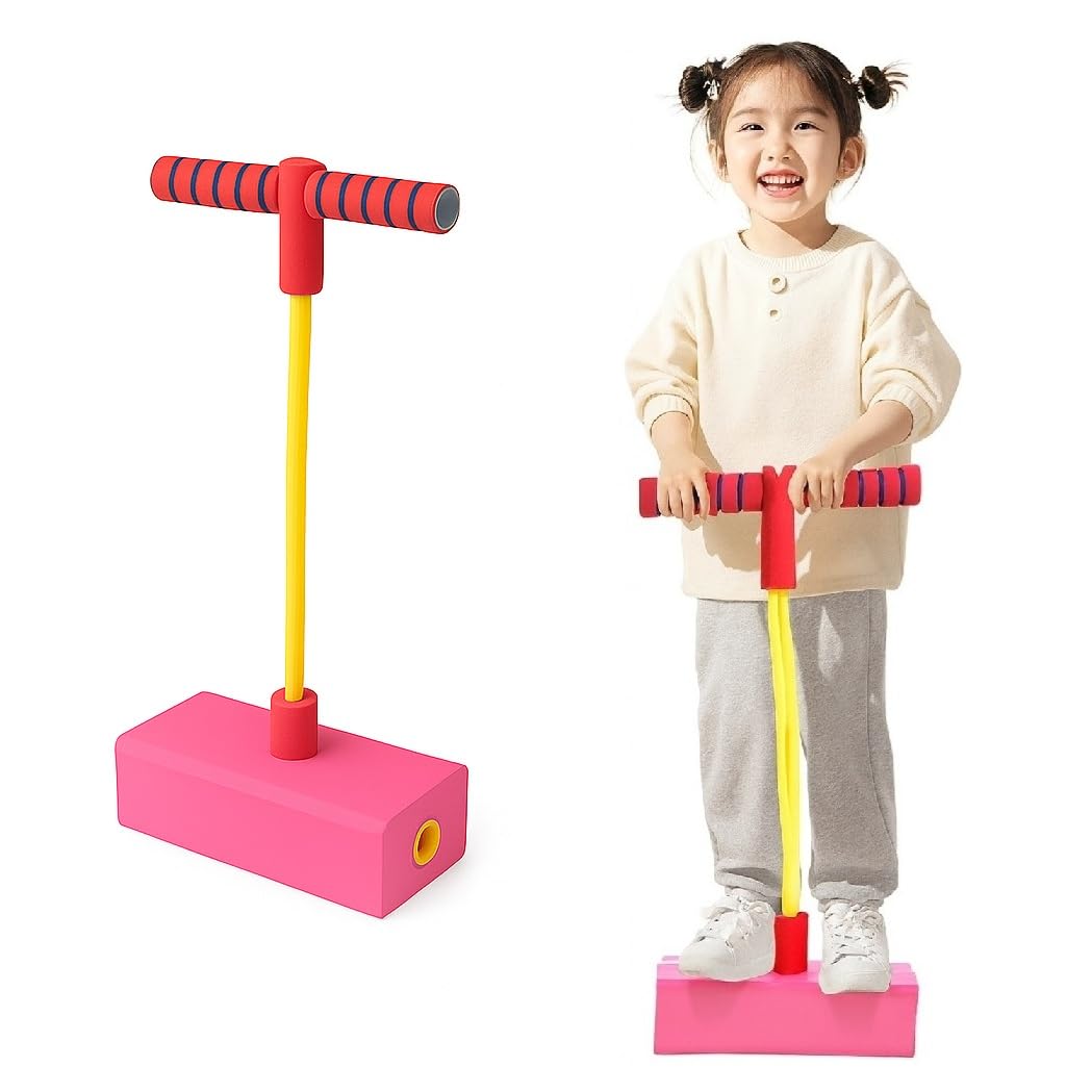 MINORITY DESIGN Balance Hopping Jumping Sports Toy Hopping Balance Board Pink Indoor Playground