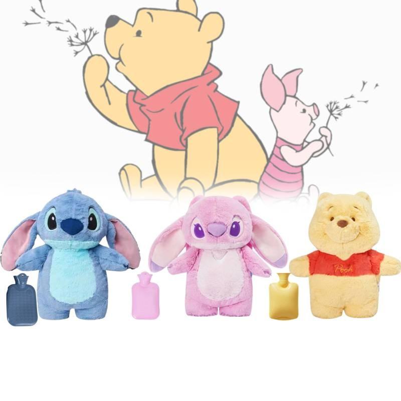 Adorable 30cm Stitch Plush Toy Water Bottle Heater For Cozy Winter Warmth