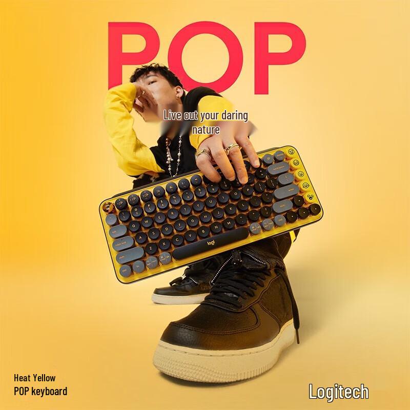 Logitech POP KEYS Wireless Mechanical Keyboard