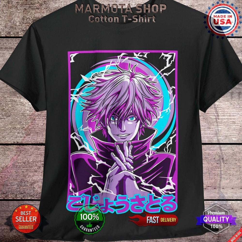 

Gojo Satoru Jujutsu Kaisen T-Shirt Sukuna Anime Japanese Tee Shirt Manga JJK S