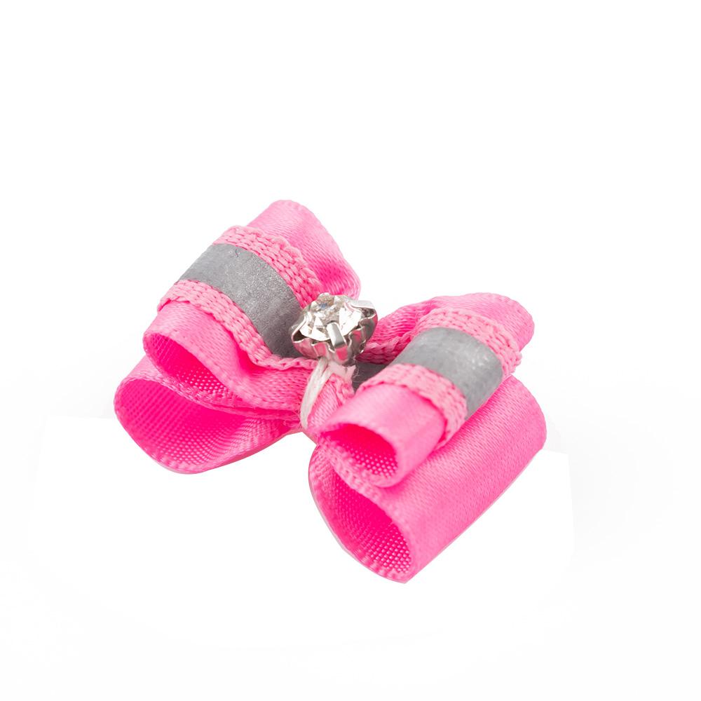 Hair Bows Pet Handmade with Rubber Band Hair Clips Puppy Grooming Accessories Products Small Dogs