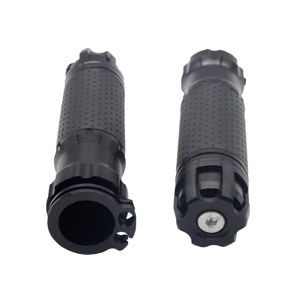 HLJSDZ 7/8" 22mm Universal Motorcycle Handle Grip Motorcycle Handle Grip for Honda Yamaha Kawasaki Suzuki Steering Wheel Grip