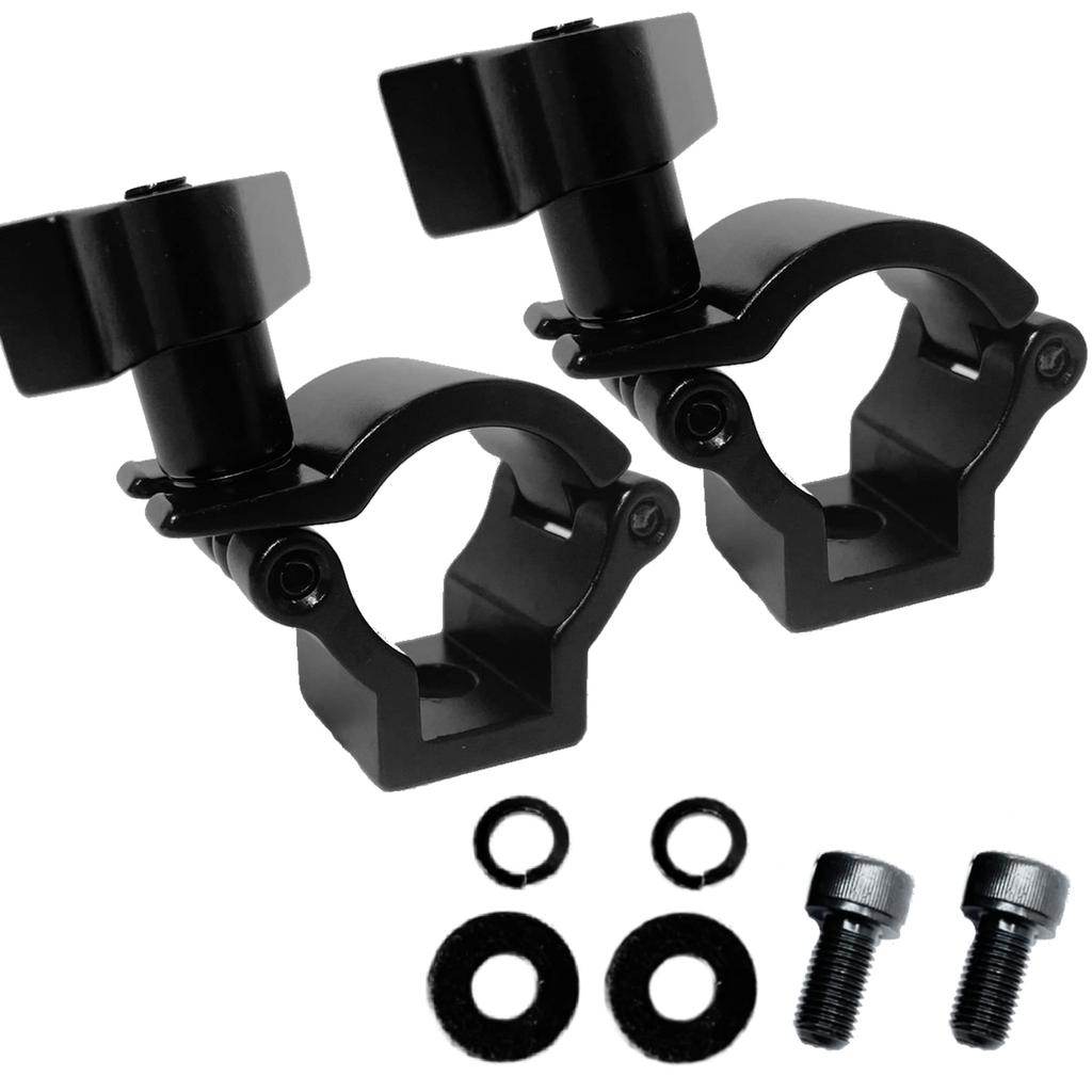ROOOCYY Shovel Rear Mount Set of Holder, Universal, Fixed, 4WD, Off-Road, Cross-Vehicle, (Black), 2, T-shaped