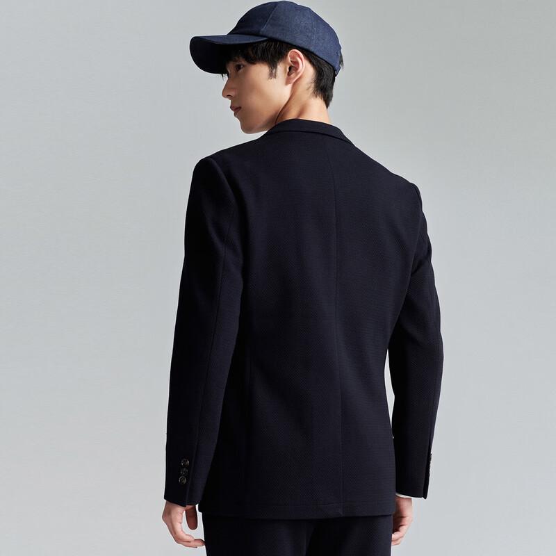 Baoxiniao Men's Blue Slim Fit Business Casual Blazer ESU243713U