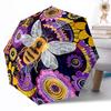 Ombrello Automatico Majesty dell'Ape Dorata Compatto e Resistente Design a 8 Stecche Design Compatto Perfetto per Avventure all'Aperto Ombrello Elegante