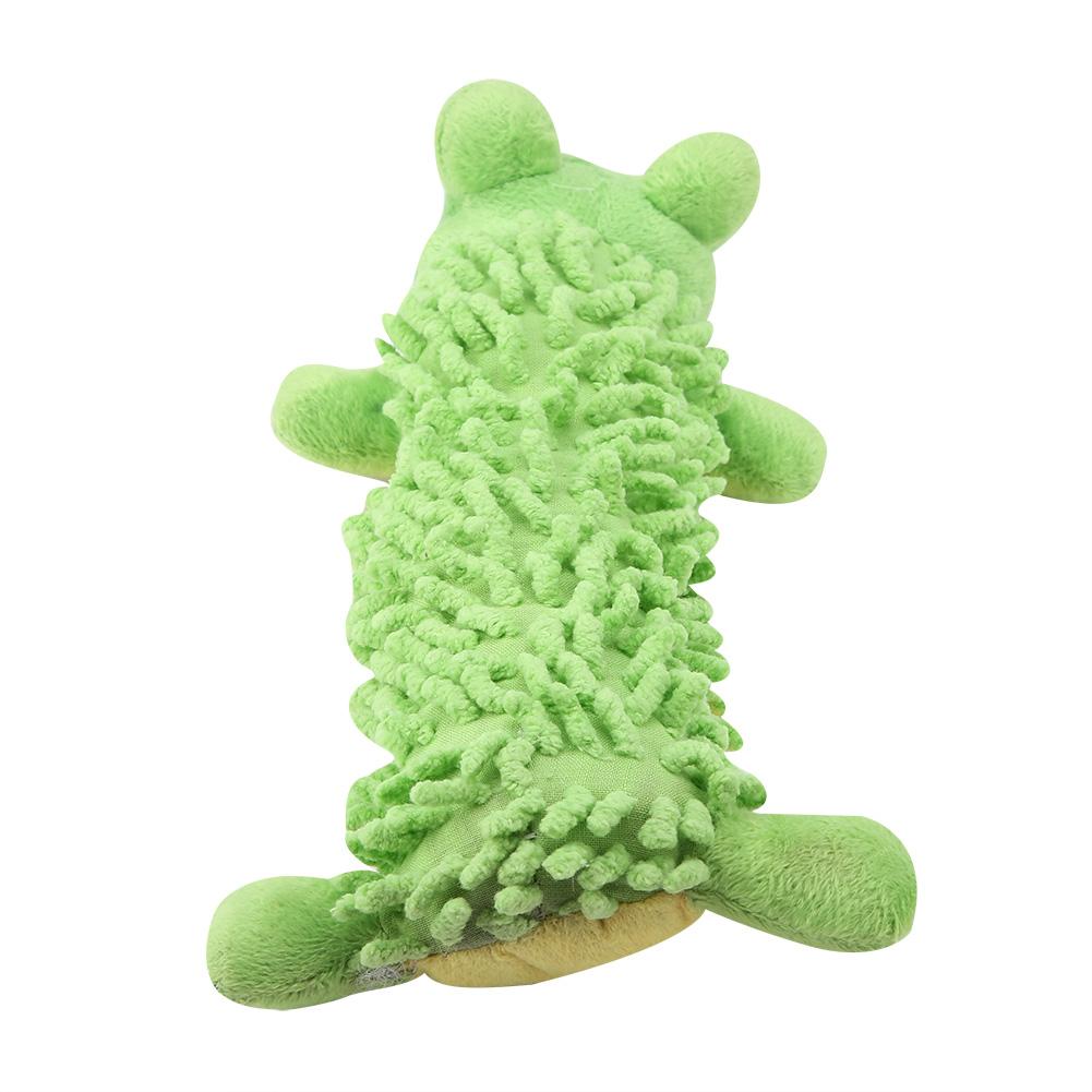 Kauspielzeug für Hunde und Katzen, Plüschspielzeug, lustiges Trainingsgerät, beste Freunde des Haustiers, Grün