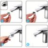Chiave per Aeratore del Rubinetto - 6 Misure, Lega di Zinco Resistente, Strumento per la Rimozione del Boccaglio con Presa Facile per Cucina e Bagno