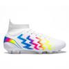 38-45 Scarpe da Calcio da Uomo/Donna Suola Morbida in Gomma Tacchetti Erba Sintetica Competizione Indoor Professionali Scarpe da Calcio per Bambini