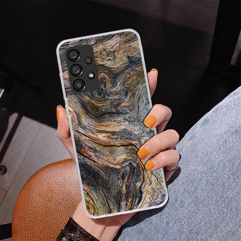 Wood Wooden Pattern Phone Case For Samsung Galaxy A17 A16 A15 A14 A13 A57 A56 A55 A54 A53 A37 A36 A35 A34 A33 A26 A25 A24 A23 Ga