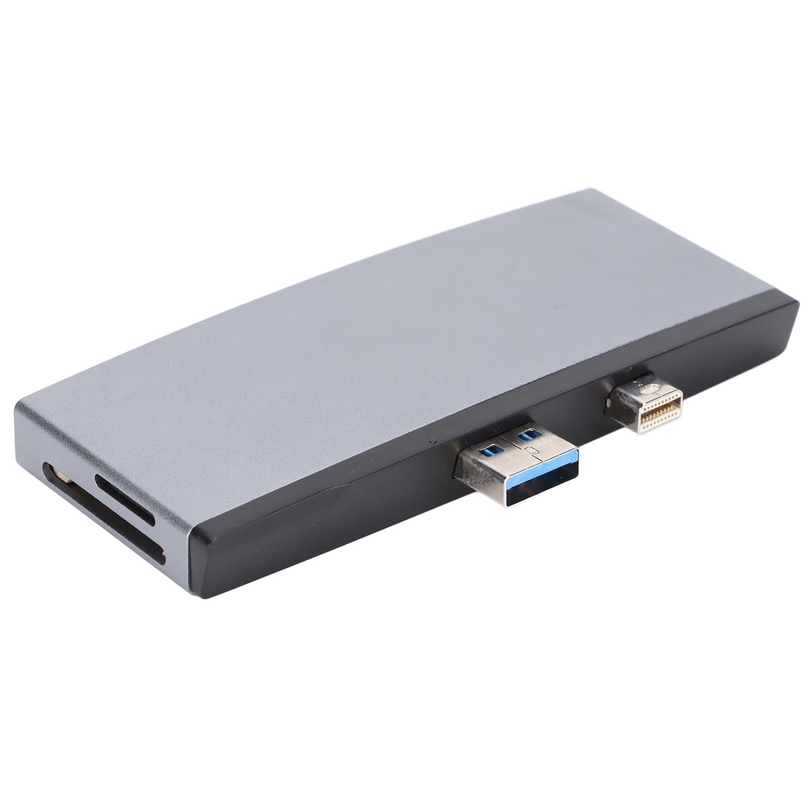 

Док-станция расширения USB3.0 6 в 1 многофункциональный 4K High Definition серый адаптер для флэш-диска мыши