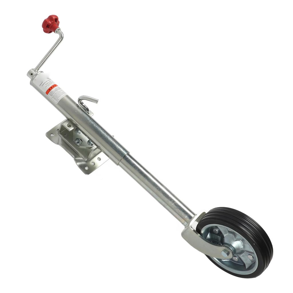 1500lbs Adjustable Trailer Jack with 8 Inch Wheel Rotation Handle Swivel Trailer Tongue Jack for Yachts Trailers RV