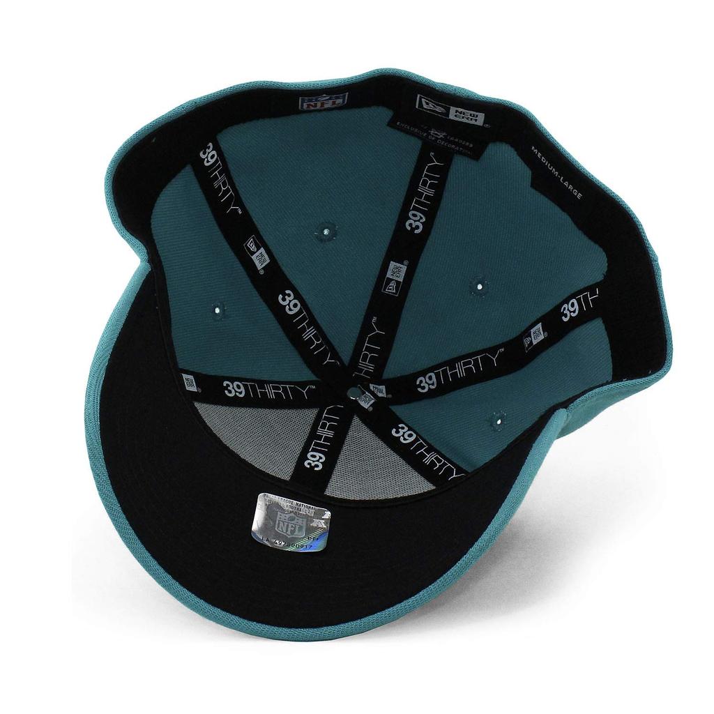 New Era Miami Dolphins 39THIRTY NFL TEAM CLASSIC FLEX FIT Strečová velikost 3930 KŠILTOVKA, Střih, (S/M, Přibližně. 55,8–57,7 cm) [Použitý]