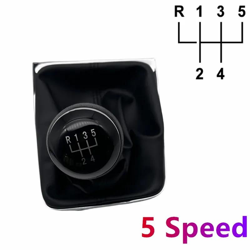 Für Volkswagen VW Golf 7 MK7 2013 2014 2015-2017 5 6-Gang Auto Schaltknauf Hebel HandBall Kompletter Manschettenbalg Stiefel Autozubehör
