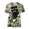 Animal 3D Print T-Shirts Men Women Casual Fashion Streetwear Oversized Short Sleeve T Shirt Kids Tees Tops Man Clothing