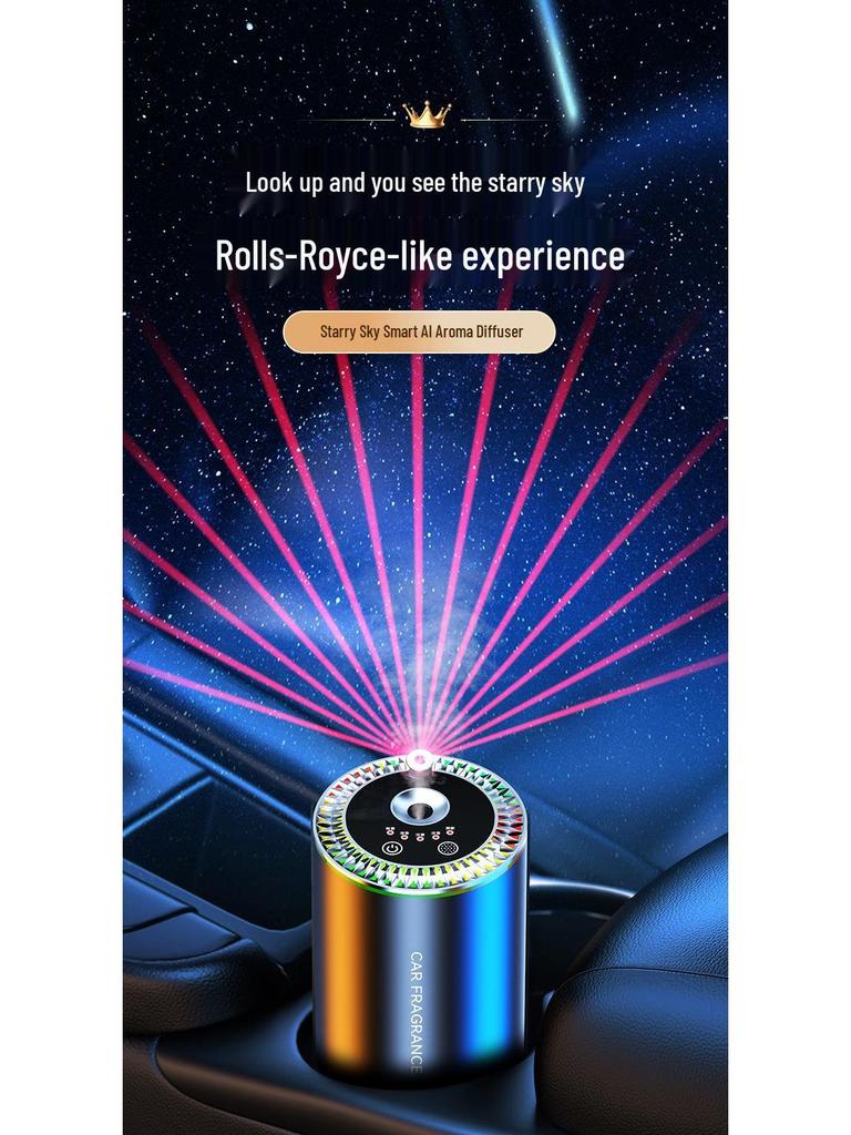 Starry Sky Smart Car Aromatherapy: Long-lasting, Light Fragrance High-end Perfume Ornament