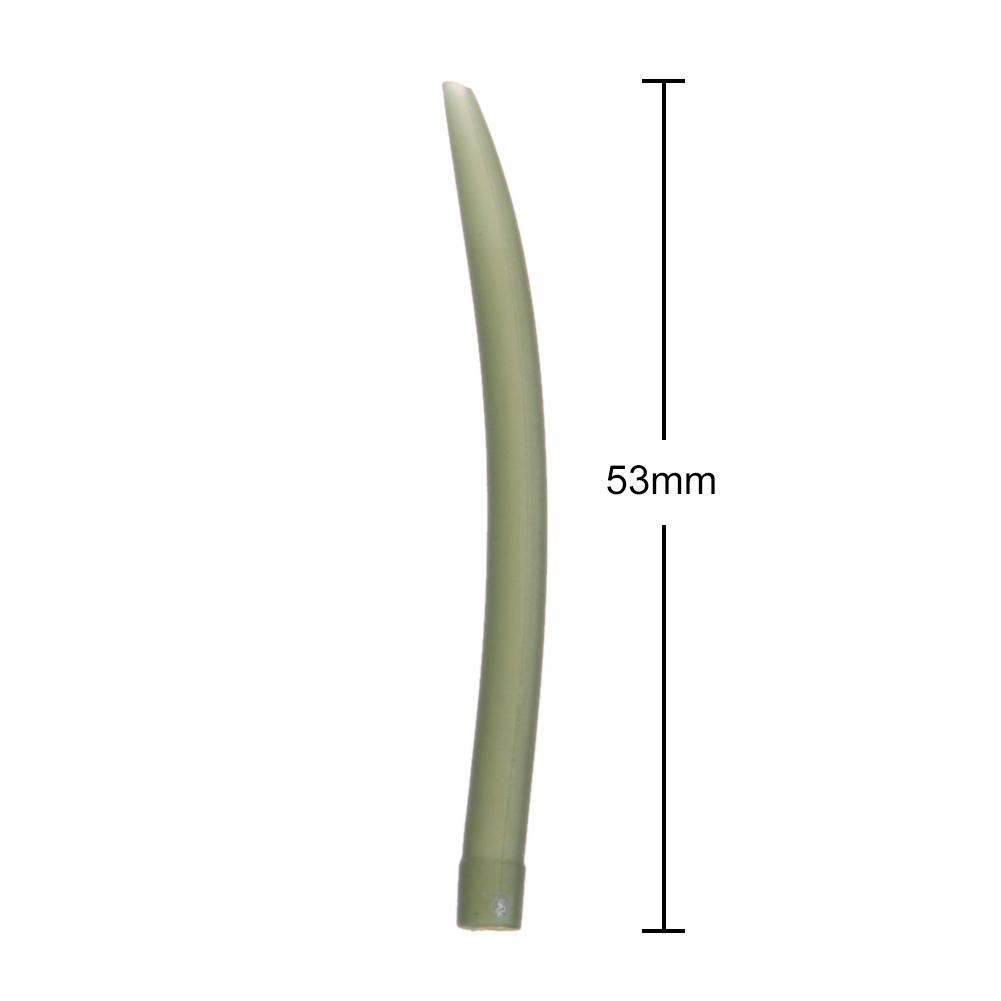 Terminal Carp Fishing Anti Tangle Sleeves Connect with Fishing Hook Dark Green
