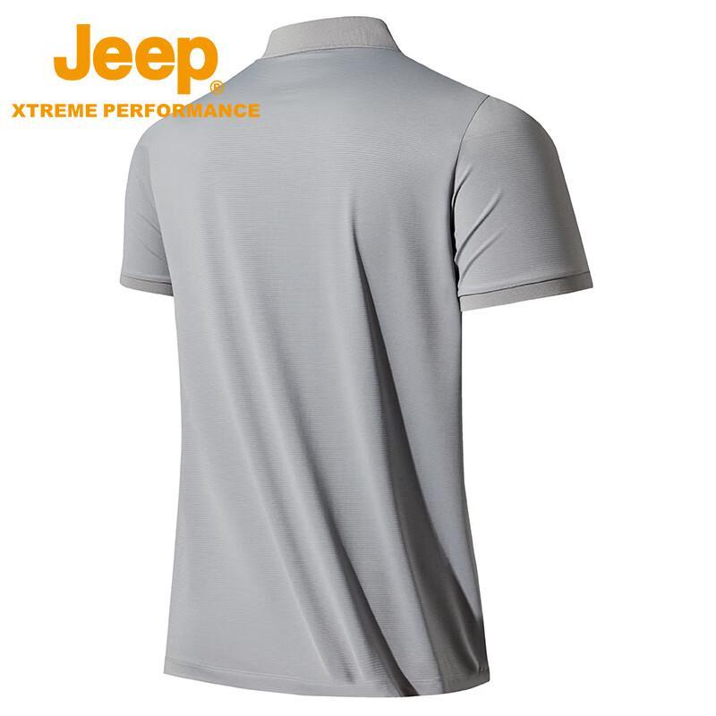 Jeep Men's Quick-Dry Hiking Polo Shirt
