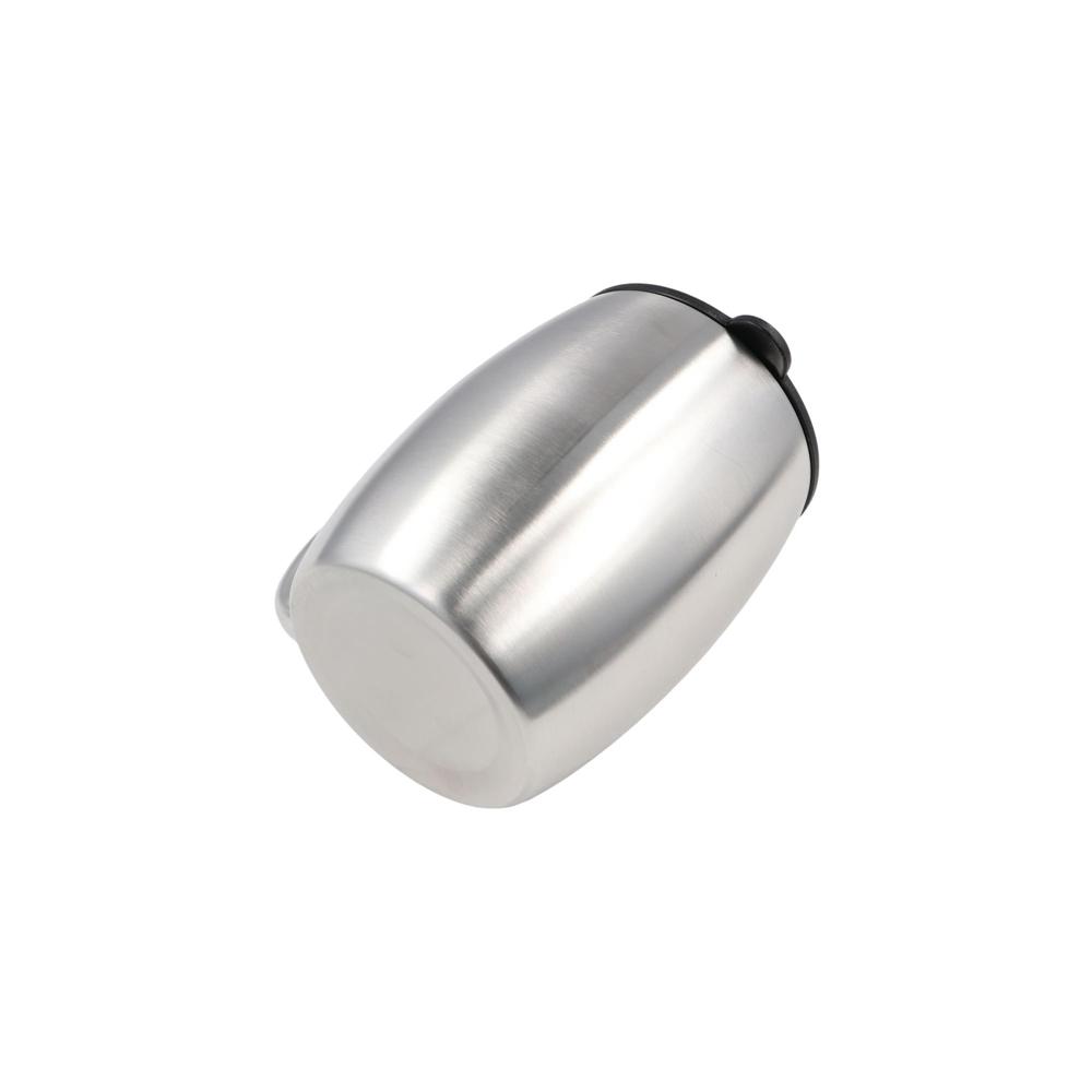 Vacuum Insulation 420ml Stainless Steel Beer Mug Double Wall with Handle Lid Coffee Cup Portable Durable Office Water Mugs Home
