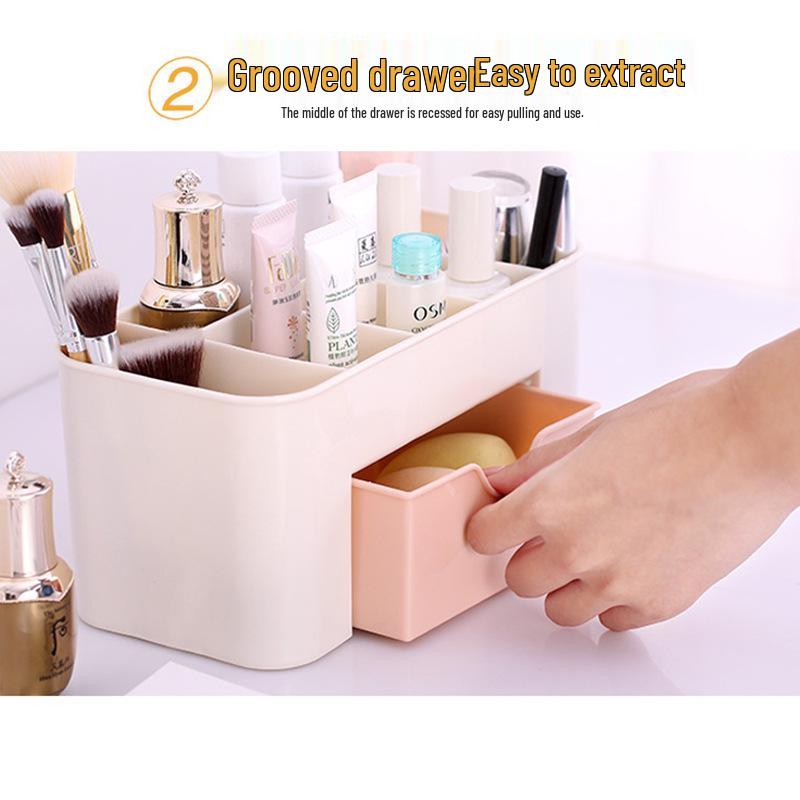 Multifunktionale Kosmetik-Aufbewahrungsbox mit Schubladen - Schreibtisch-Organizer