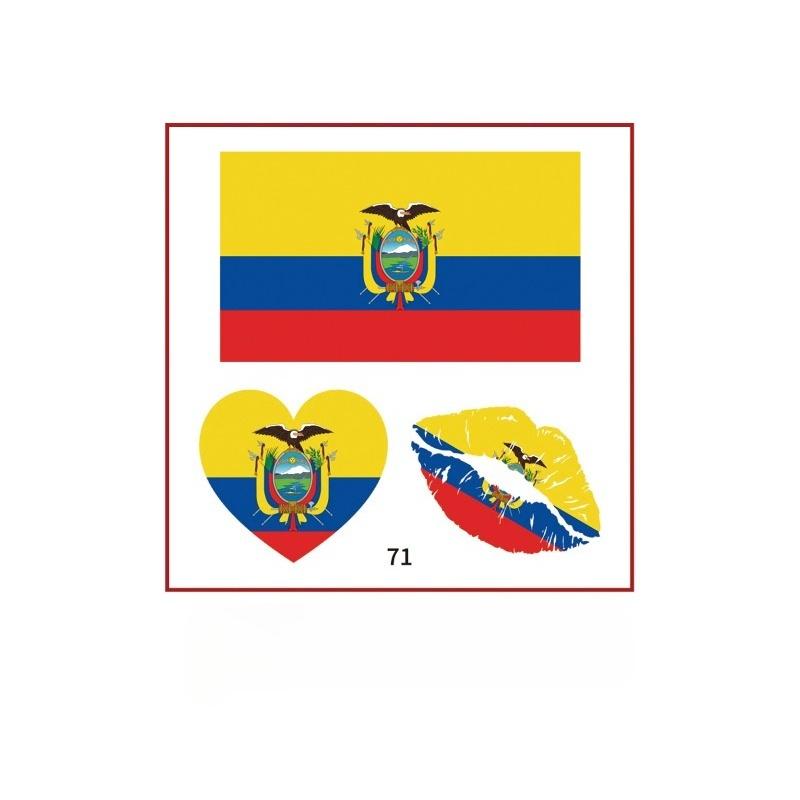 10PCS New World Cup Flag Tattoo Stickers Football Game Games Tattoo Stickers Makeup Face Stickers