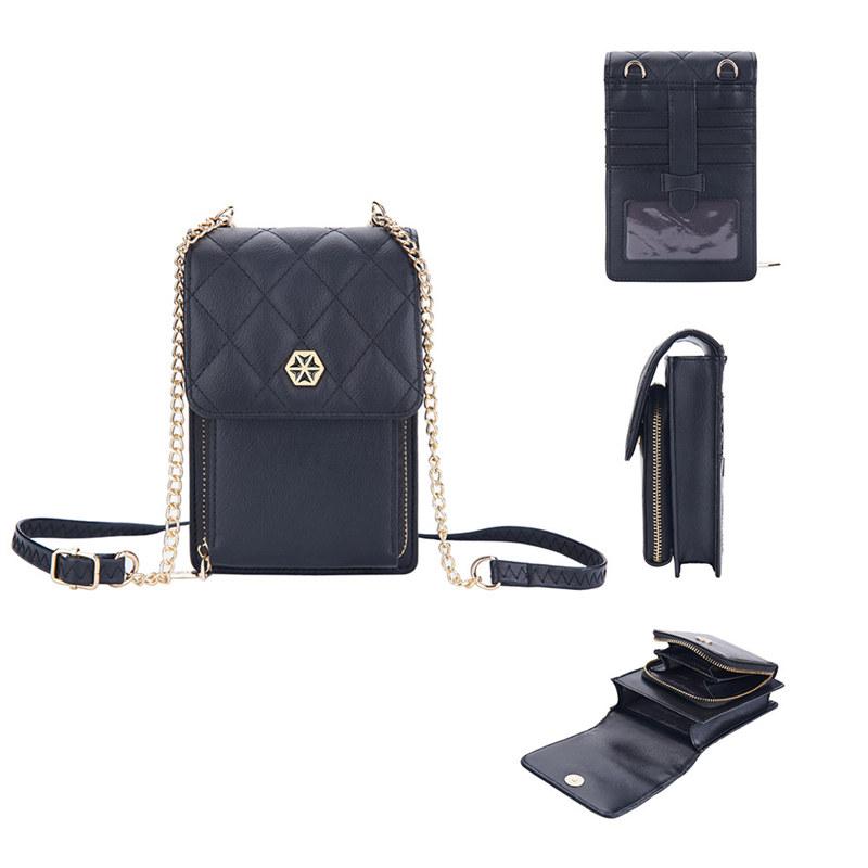 Baellerry Damskie Torby na Ramię Modny Design Torebki ze Sztucznej Skóry dla Pań Torba Listonoszka Crossbody Casualowa Portmonetka Torby na Telefon