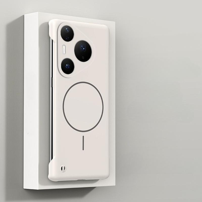 for Magsafe Ultra Thin Case for HUAWEI Pura 80 Pro Plus Frosted Hard PC Wireless Charging Back Cover for Huawei Pura 80 Ultra