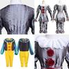 Authentic Pennywise Cosplay Costume For Kids Stephen King's It Clown Suit For Halloween Party