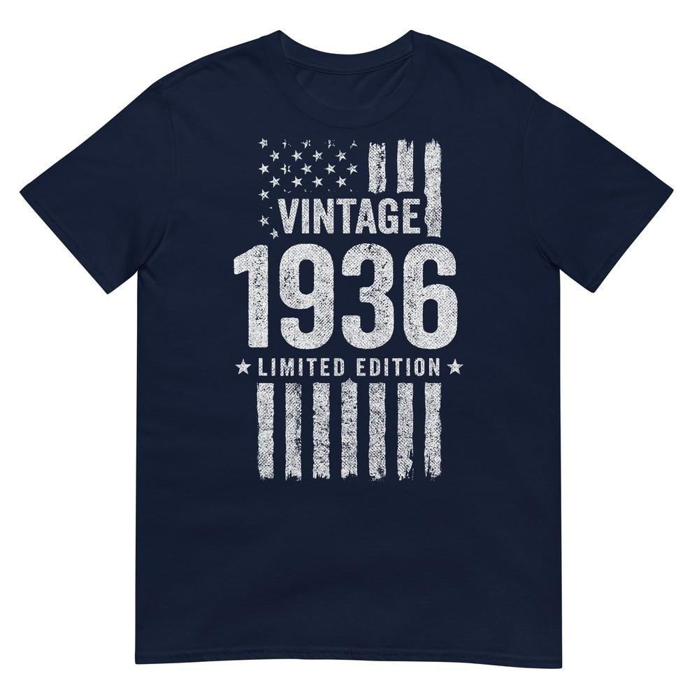1936 Birthday Born In 1936 Limited Edition Vintage 1936 TShirt S