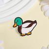Mallard Duck Badge Wild Ducklings Enamel Pins Cartoon Waterfowl Brooches Nature Animal Lover Accessories Bag Decor