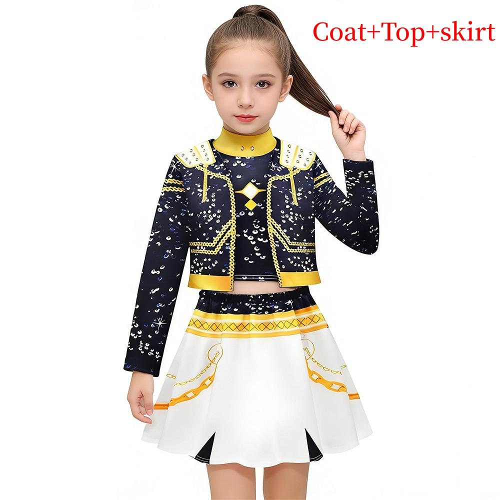 KPop Film Dämonenjäger Gleicher Stil Mädchenkleidung Kinder Halloween Cosplay Party Zoey Rumi Mira Kostüm Neu