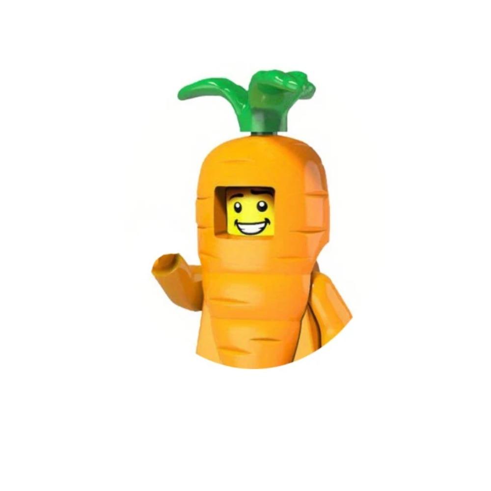 Rural Animal Action Figure Building Block Rabbit Koala Chicken Pig Radish Animal Mini Doll Building Block Set  Halloween Gift