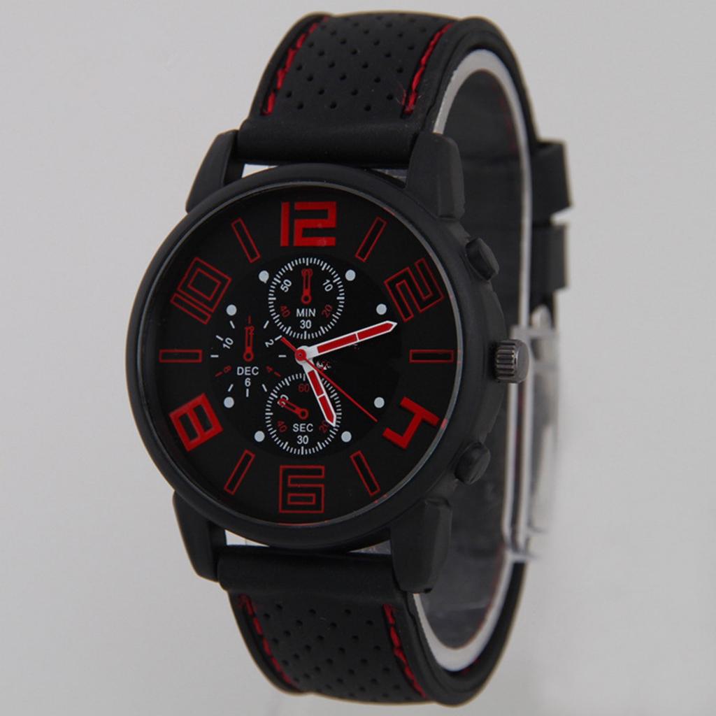 Men's Waterproof Luminous Running Alarm Clock Watch