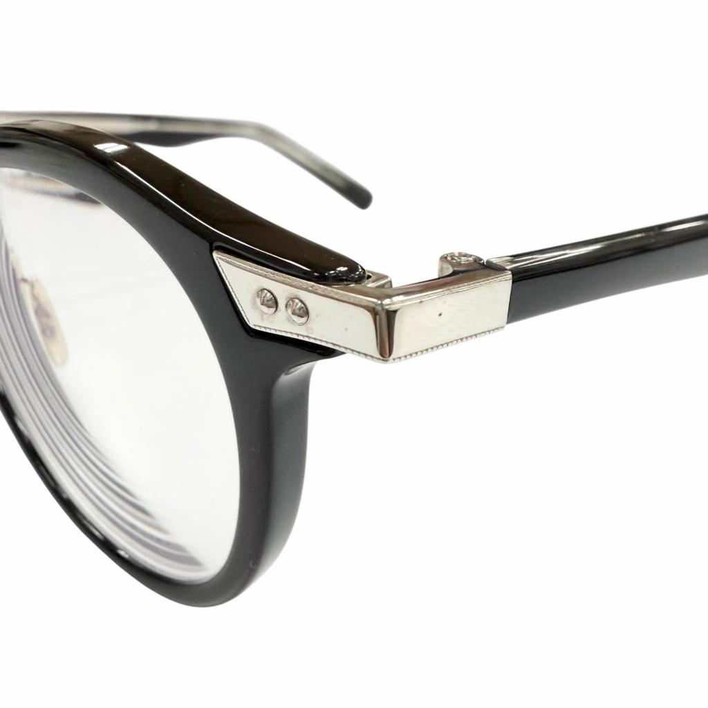 Excellent EYEVAN Glasses Berman Boston black mens Used