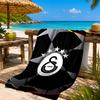 Galatasaray Football Club Crest Beach Towel, Quick-drying, Easy to Care for, Suitable for Both Fitness and Beach Vacations,Sports Essential