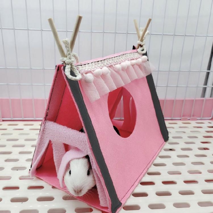 Hideout Tent for Guinea Pigs Hamsters Chinchillas Playing Sleeping Resting