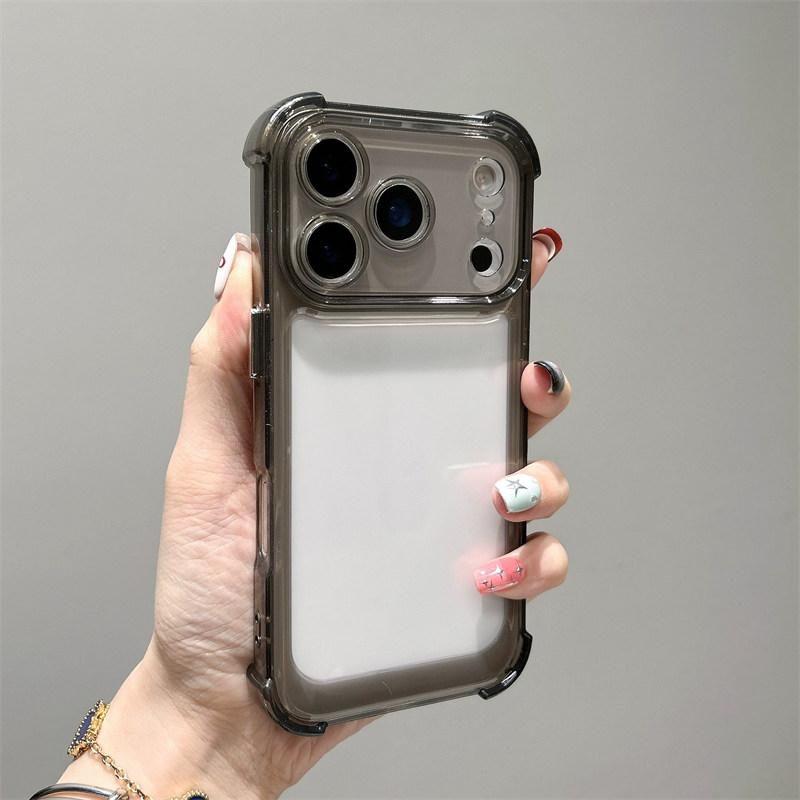 Luxury Shockproof Transparent Phone Case For iPhone 17 Pro 16 15 14 13 12 11 17 Pro Max 17 Air Clear Soft Bumper Cases Cover