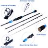 Spinning Casting Fishing Rod Carbon Fiber Ceramic Guides Strong Reel Seat Lightweight Fishing Poles
