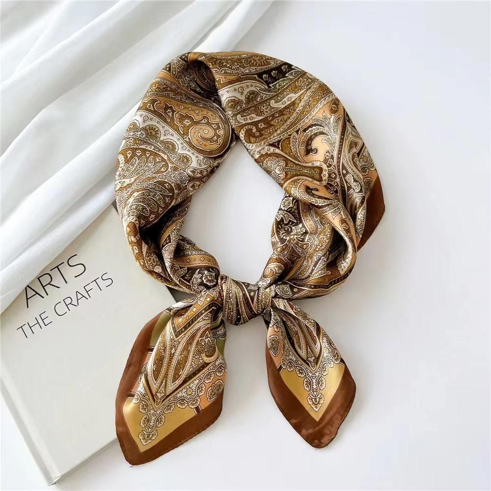Nice Small Scarf Korean Ins Style All-match Fashion Summer Decorative Square Tie Hair Band Thin