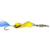 10pcs Twisted Hard Baits 360 Degree Rotating Wobbler Jigging Baits Spoon Lures Artificial Spinnerbaits with Feather Hook