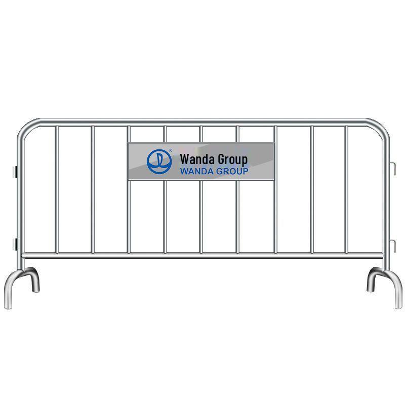 Movable Iron Horse Barrier for Subway, Supermarket, Concert, Construction Site, and Temporary Isolation.