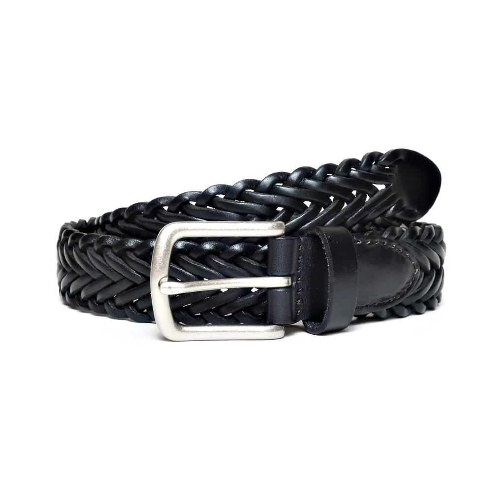 KIETH Stubborn Mesh Italian 105cm Fixed 30mm Made in Japan Mr. ST-02BK Belt, Leather, Black, Length, Width,
