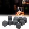 Ensemble de pierres à whisky - GOTOTOP - Basalte - Sac de rangement - Refroidissement rapide - Couleur grise