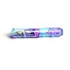 Brush Shop Mini Fountain Pen with Iridium Fine Travel Pocket Short Dropper Ink Bottle Seventy-two Nib, Pen, Size, (Purple/Green)