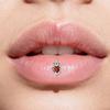 Gaibei Herzförmige Schmetterling Lippenstecker Ohrringe