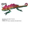 3D Printed Lizard Articulated Chameleon Ornament Desktop Decoration Flexible Animal Figurine Lizard Fidget Toy for Kids Adults Stress Relief