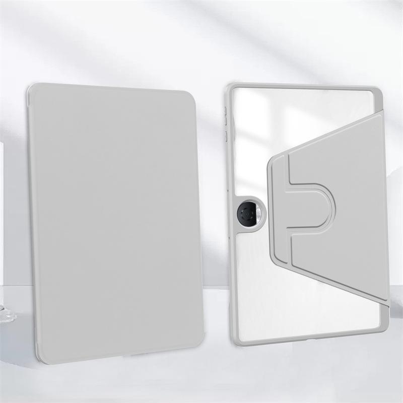 Protective Case for Honor Pad 9 / Pad 8 12.1- Inch 360 Degree Rotating Protective Stand Smart Transparent Back