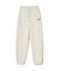 Yale Small Two-Tone Arch Sweatpants_Oatmeal