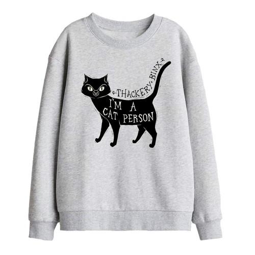 Hocus Pocus Childrens/Kids IÂ´m A Cat Person Thackery Binx Sweatshirt